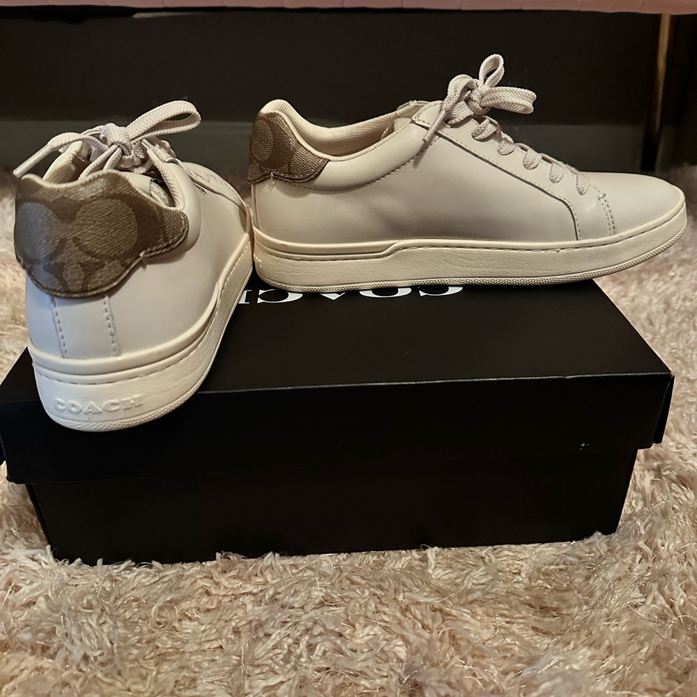 Coach tan shoes